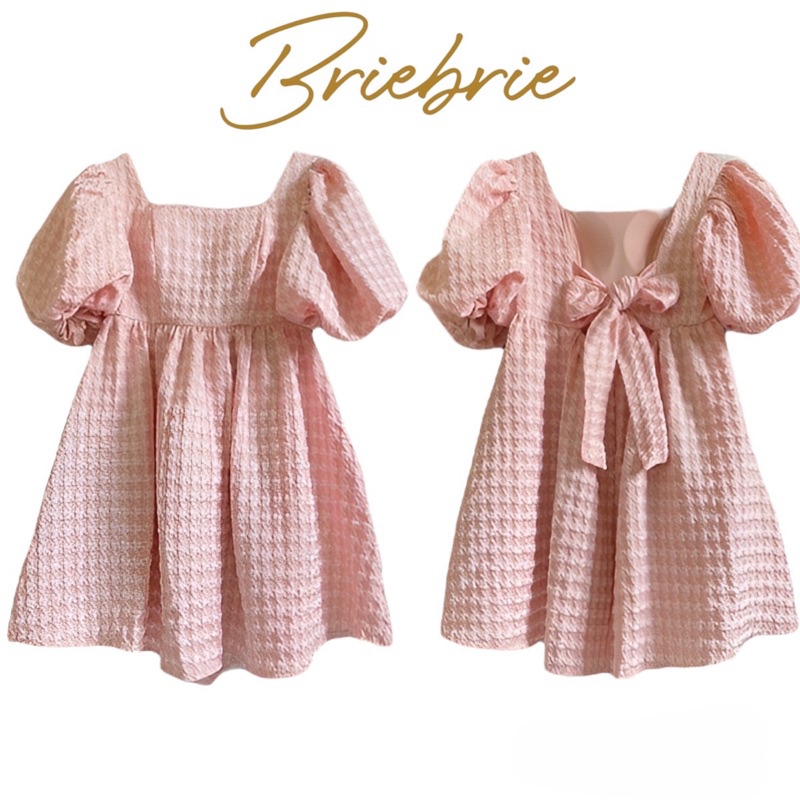 [Mã FATREND2810 giảm đến 30k tối đa 99k] Đầm babydoll Briebrie cao cấp chất liệu tapta gấm, sang chảnh - 233