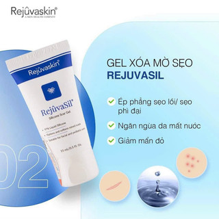Kem Mờ Sẹo Lồi/Phẫu Thuật/Tai Nạn/Bỏng Rejuvsil 10ml Chính Hãng- Rejuvasil