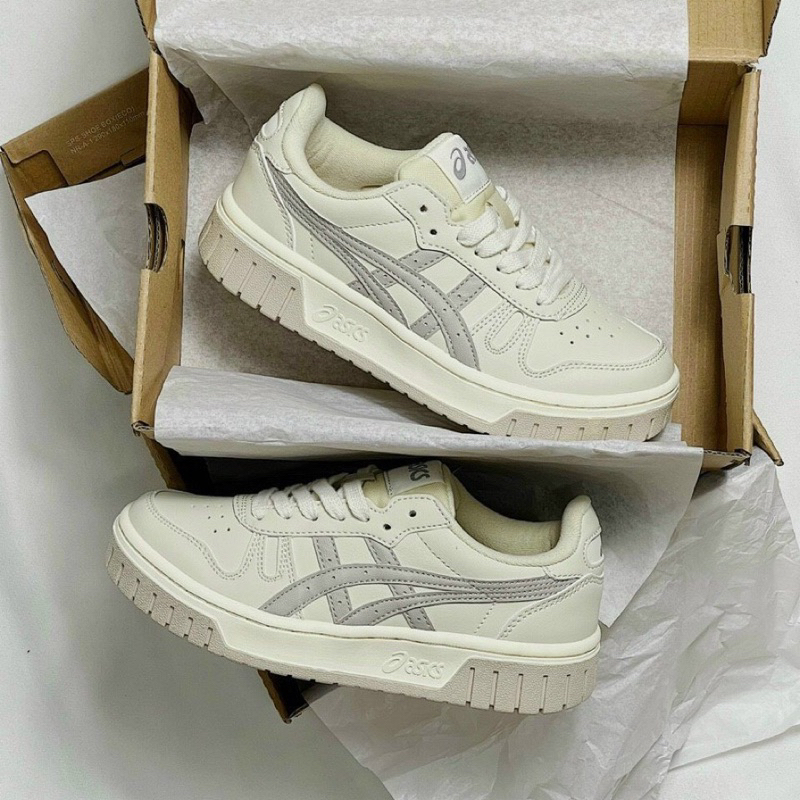 GIÀY A’SISC SNE’AKER WHITE CREM LAI AU SC [ Full Box + Free Ship ]