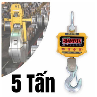 Cân treo móc cẩu điện tử OCS AAE 5T Mức cân 5000kg độ đọc 1Kg cân thông dụng hiện đại chính xác đến từng kilogam