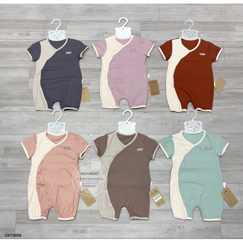 Cookie - Bộ Body Romper vạt sóng CK73058