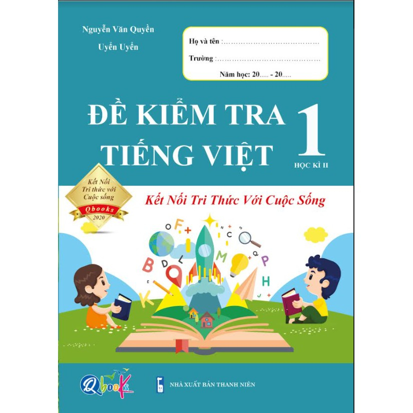 Sách - Combo Đề Kiểm Tra Toán và Tiếng Việt 1 - Kết Nối Tri Thức Với Cuộc Sống - Học Kì 2 (2 quyển)