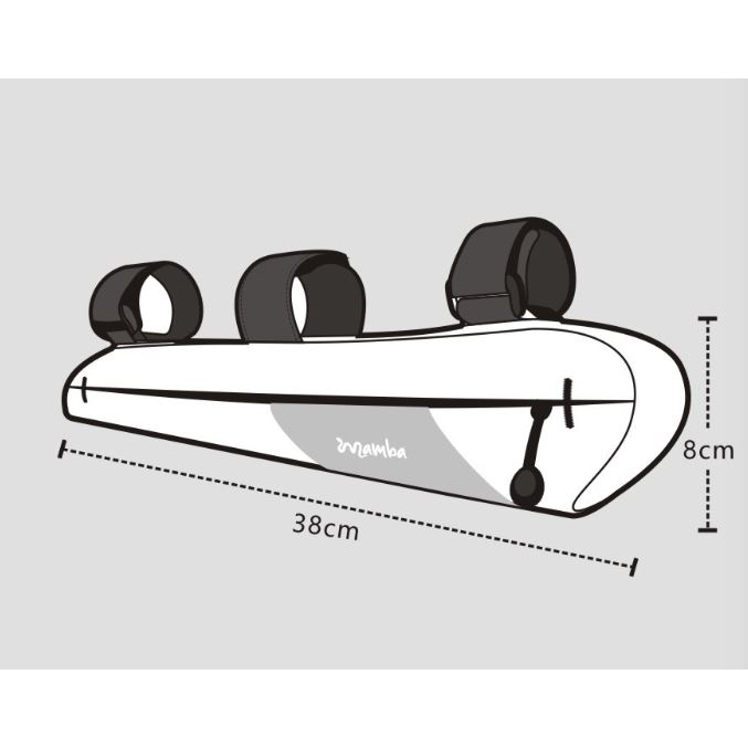 Túi treo sườn xe đạp Deep Space B264