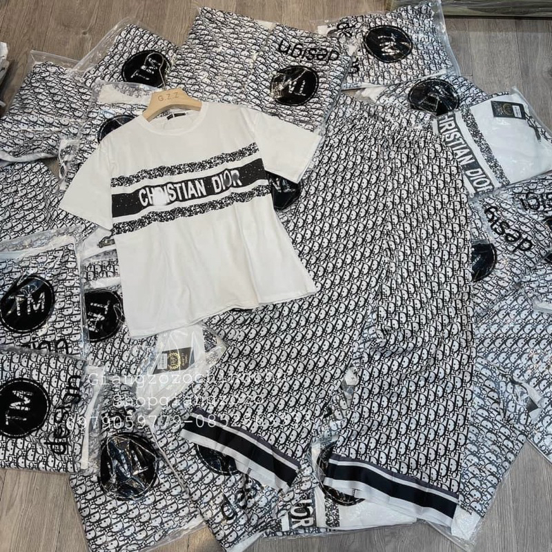Pijama Lụa Xước Cổ Tròn 4 Mẫu Sang Chảnh