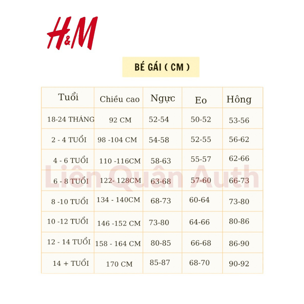 ** ÁO THUN BÉ GÁI HM - CẮT TAG, CHƯA MẶC - MỚI 90%, BỊ LỖI NHẸ