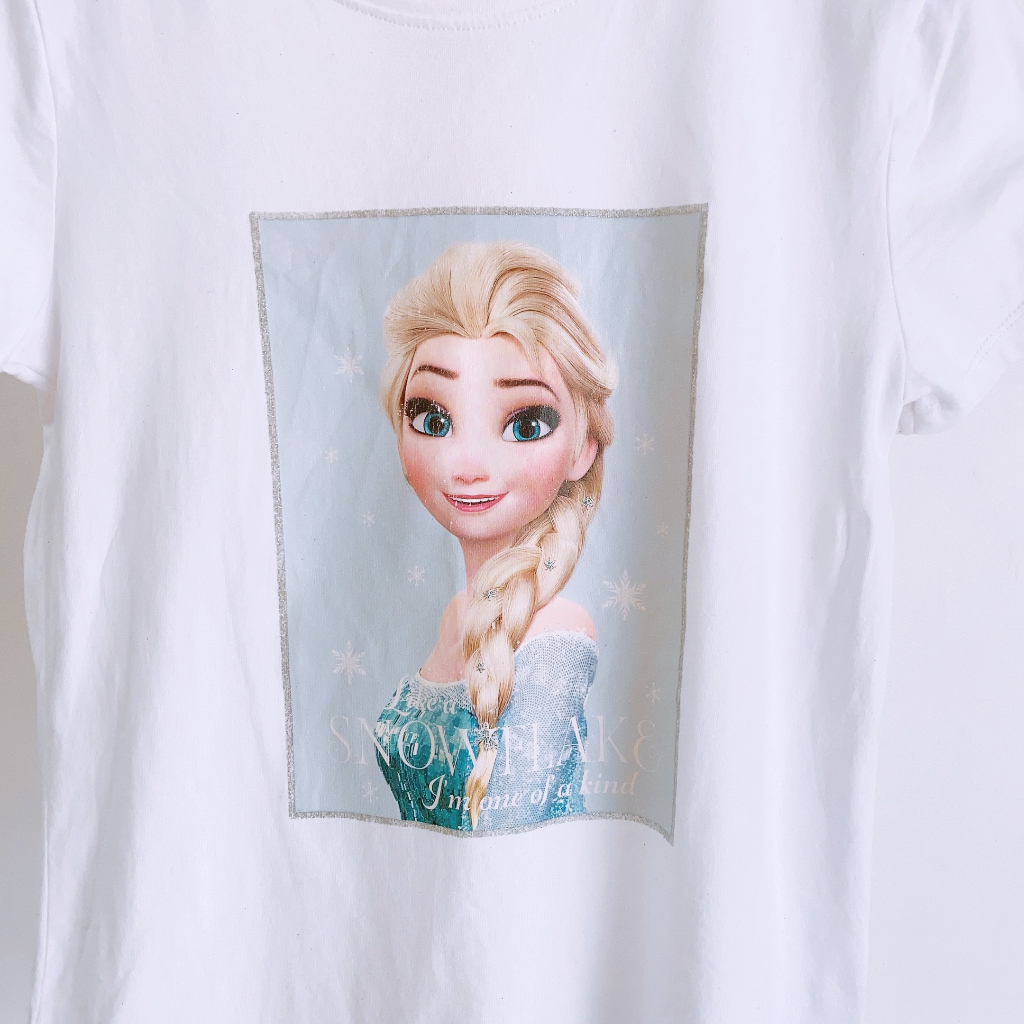 ** ÁO THUN BÉ GÁI HM - CẮT TAG, CHƯA MẶC - MỚI 90%, BỊ LỖI NHẸ