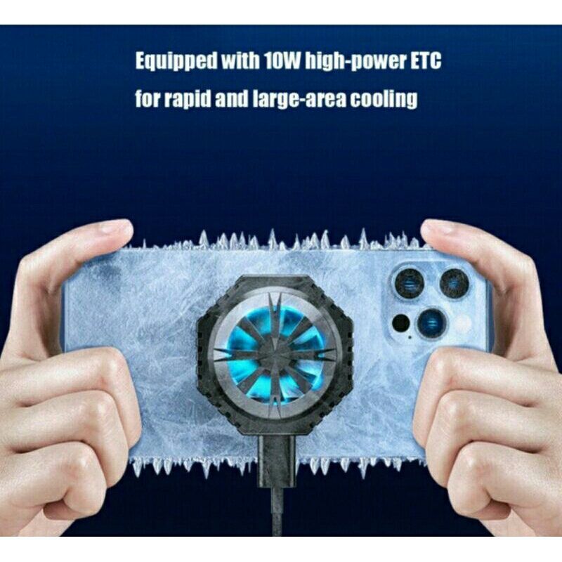 Quạt tản nhiệt điện thoại Black Shark Funcooler 3 Pro / Funcooler 2 Pro / Blackshark Magnetic có sò lạnh tặng găng tay
