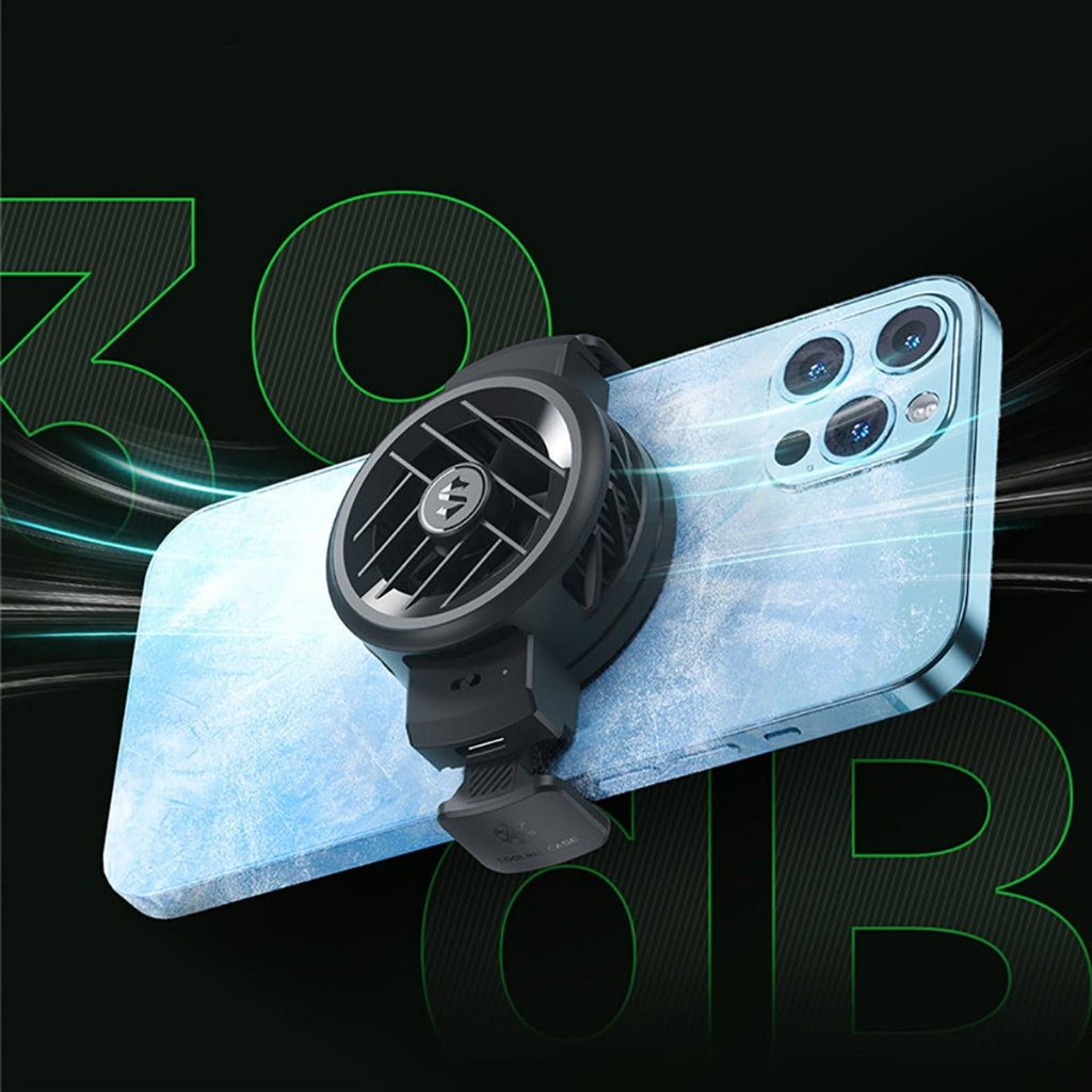 Quạt tản nhiệt điện thoại Black Shark Funcooler 3 Pro / Funcooler 2 Pro / Blackshark Magnetic có sò lạnh tặng găng tay
