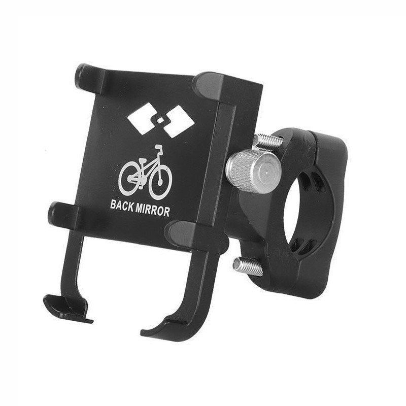 Giá đỡ kẹp điện thoại A6 gắn ghi đông trên xe đạp kim loại mẫu mới -DC5053