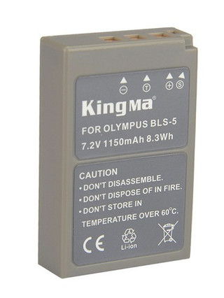 Pin, sạc bls1 bls5 cho olympus e-pl2, omd e-m10 ii epl6 epl9 epl7 epl8 epm2, ...
