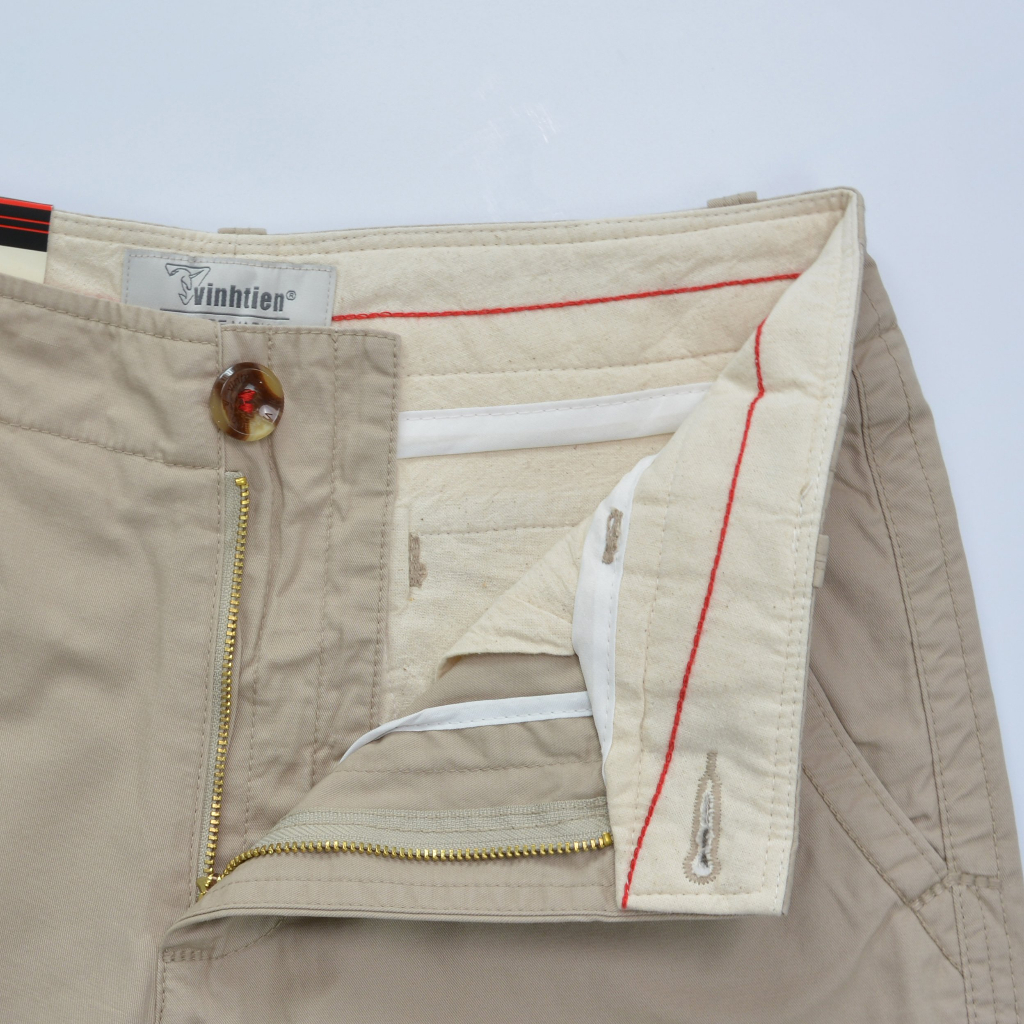 Quần Shorts Kaki 0ly Classic Cao Cấp Vĩnh Tiến 335 - B012