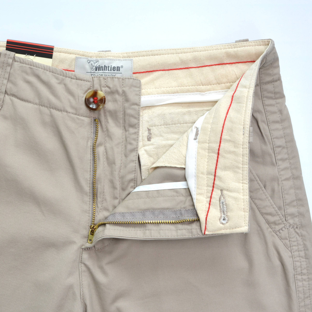 Quần Shorts Kaki 0ly Classic Cao Cấp Vĩnh Tiến 335 - B024