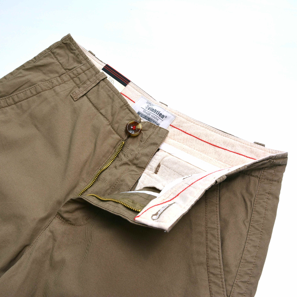 Quần Shorts Kaki 0ly Classic Cao Cấp Vĩnh Tiến 335 - B027