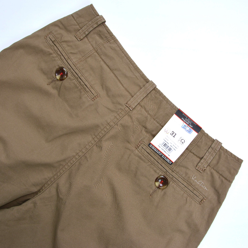 Quần Shorts Kaki 0ly Classic Cao Cấp Vĩnh Tiến 335 - B027