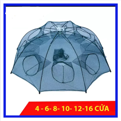 Lưới Bát Quái Bắt Cá, Tôm, Cua, Lươn, Trạch-(tặng mồi)