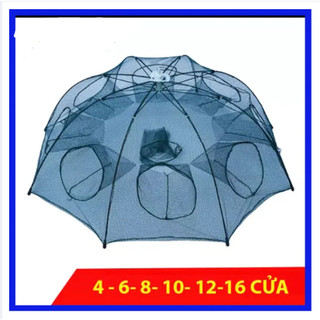 Lưới bát quái bắt cá, tôm, cua, lươn, trạch-