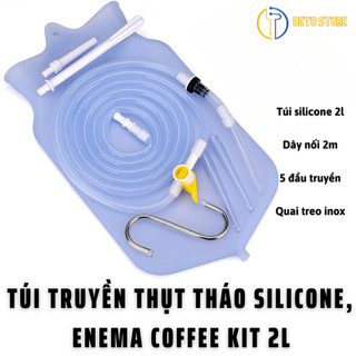 Thụt tháo đại tràng, bộ thải độc cà phê, túi thụt tháo đại tràng, enema coffee thải độc cà phê