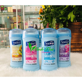 Lăn sáp khử mùi Suave Powder 48h - 74g