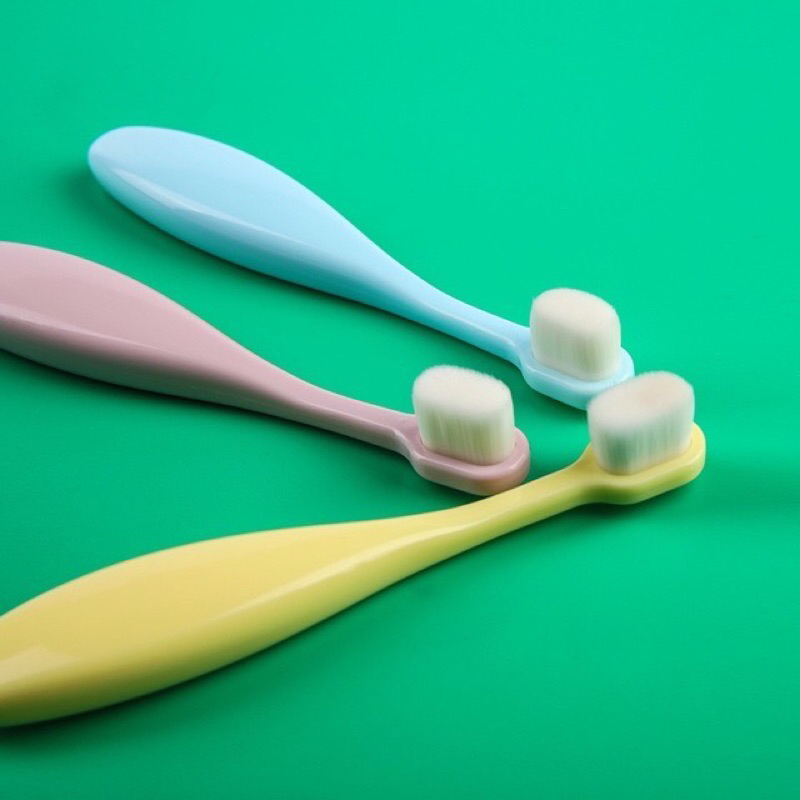 BÀN CHẢI ĐÁNH RĂNG TRẺ EM SỢI LÔNG TƠ SIÊU MỀM CHO BÉ TỪ 6M+ ĐẾN 2Y