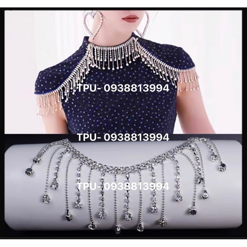 Dây đá trang trí hot , xoàn tòn ten, giọt