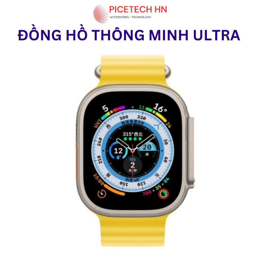 Đồng Hồ Thông Minh Watch 10 Ultra Nghe Gọi, Hiện Thông Báo Tin Nhắn, Theo Dõi Sức Khỏe, Hỗ Trợ Thể Thao - PICETECHHN