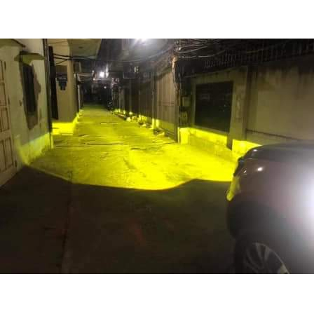 Đèn bi cầu led gầm oto g38 3 màu. 3.0 inch siêu sáng