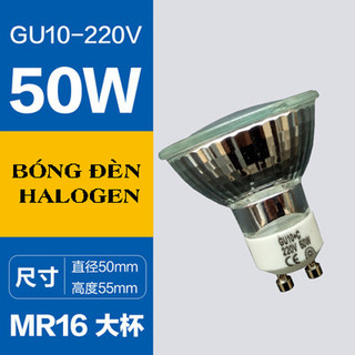 Bóng đèn đốt nến halogen gu10 mesmeric - sử dụng cho đèn đốt nến thơm 50w