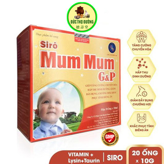 Siro mum mum gp - giúp bé ăn ngon siro ăn ngon tiêu hoá khoẻ gold