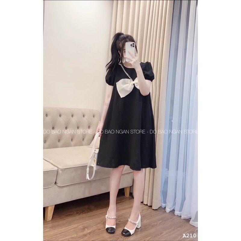 Váy bầu , đầm bầu thiết kế công sở dáng xuông chất liệu đũi xốp mềm mát phù hợp mọi hoàn cảnh