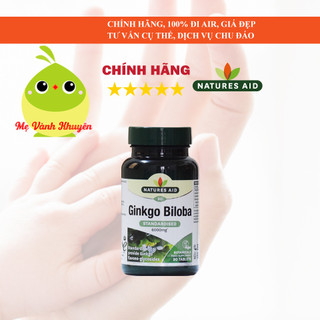 Bổ não Anh Natures Aid Ginkgo Biloba (90v)