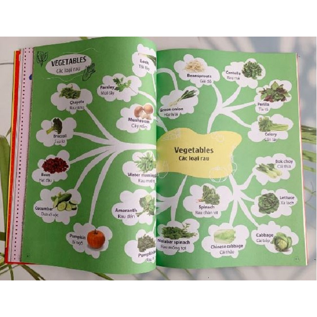 Sách - Mind Map học nhanh nhớ lâu 1200 từ vựng tiếng Anh cho bé - 35 chủ đề - AP125k