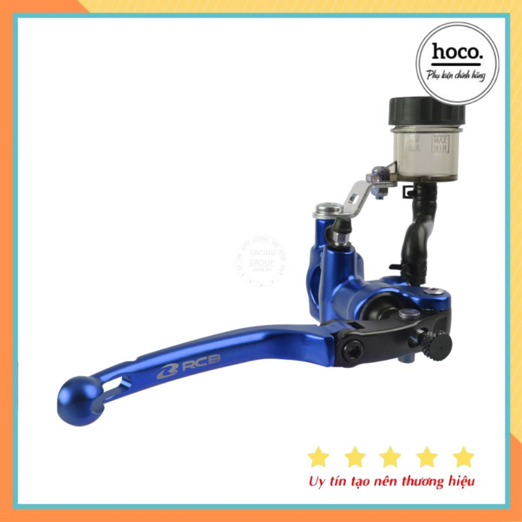 Bộ Tay thắng-tay côn chính hãng RaCingboy RCB S1-RCB E2 Bình dầu 14mm full Màu có lẻ 1 bên