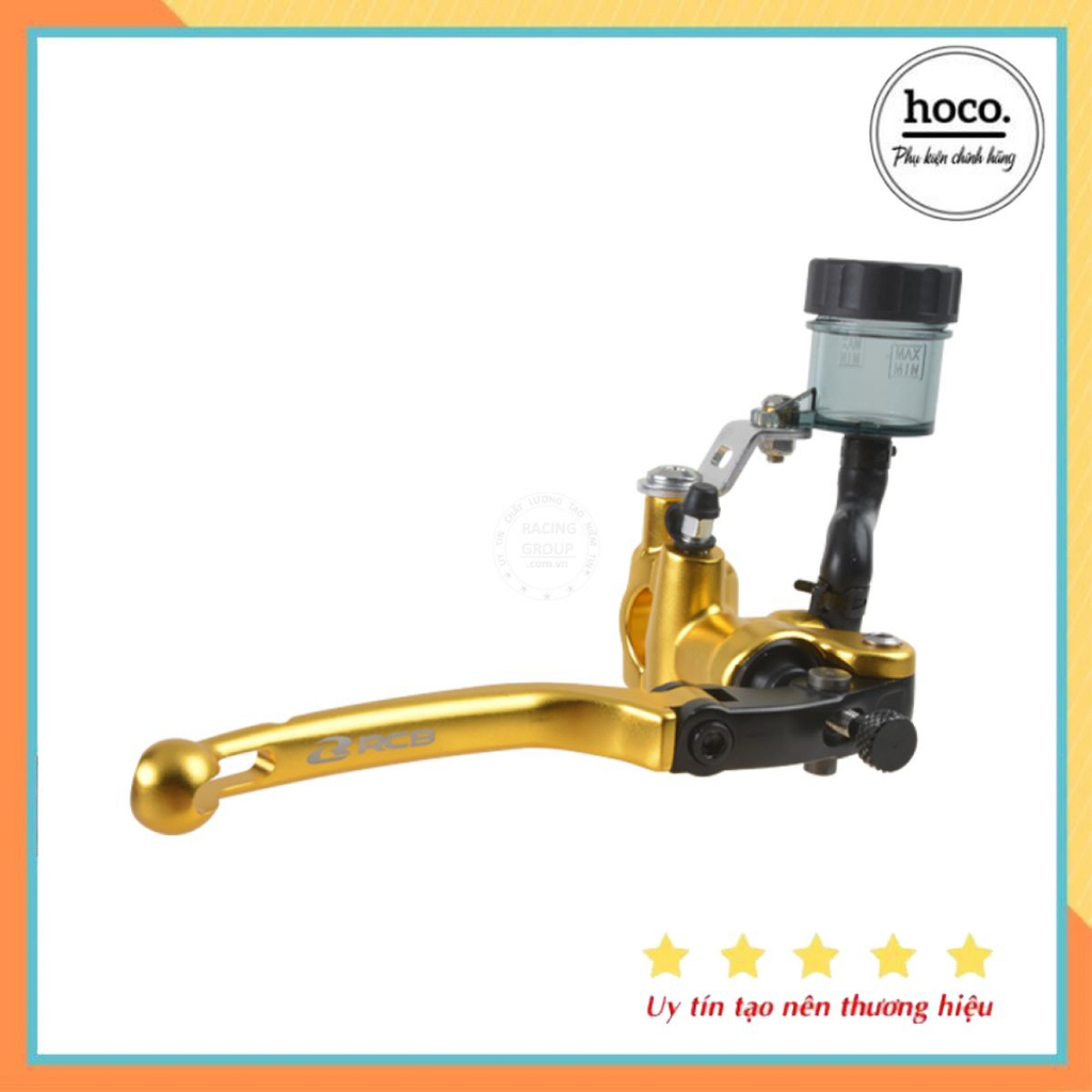 Bộ Tay thắng-tay côn chính hãng RaCingboy RCB S1-RCB E2 Bình dầu 14mm full Màu có lẻ 1 bên