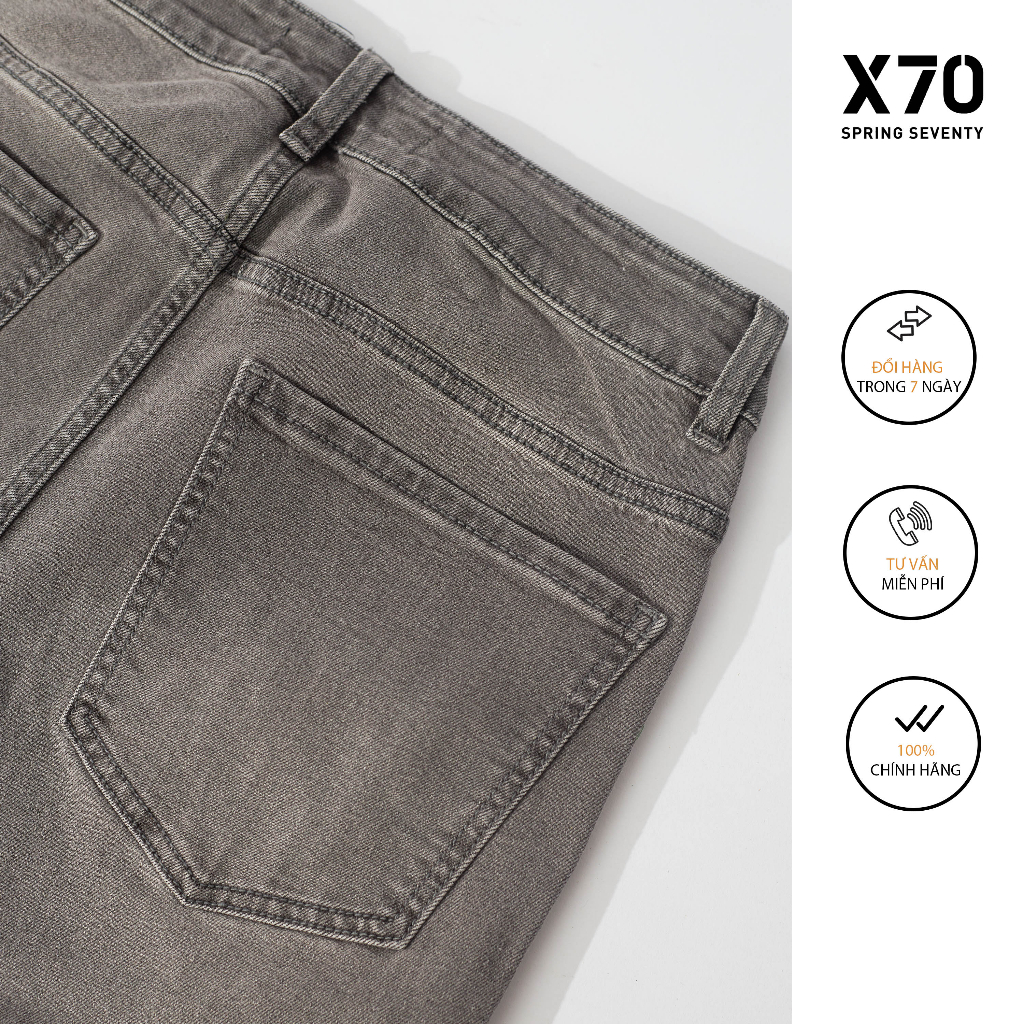 Quần Jeans Nam GW Lịch Lãm Mạnh Mẽ Thời Trang X70 - 11650014