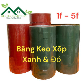 1 cây băng keo xốp xanh hoặc đỏ 1f2 - 5f