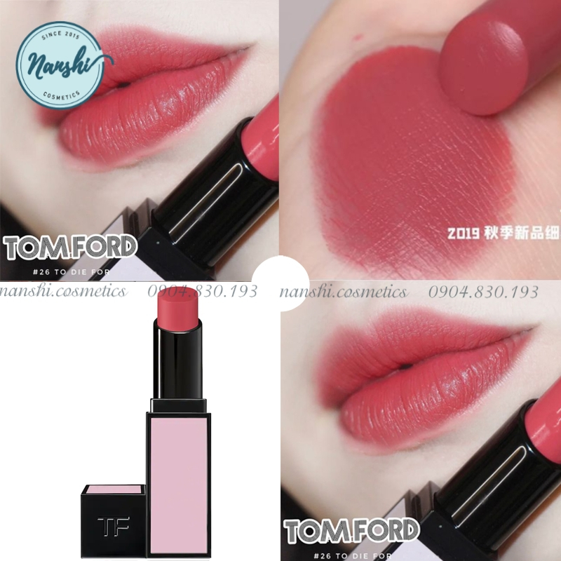 Son Tom Ford limited vỏ hồng