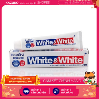 Kem đánh răng white & white 150g nhật bản