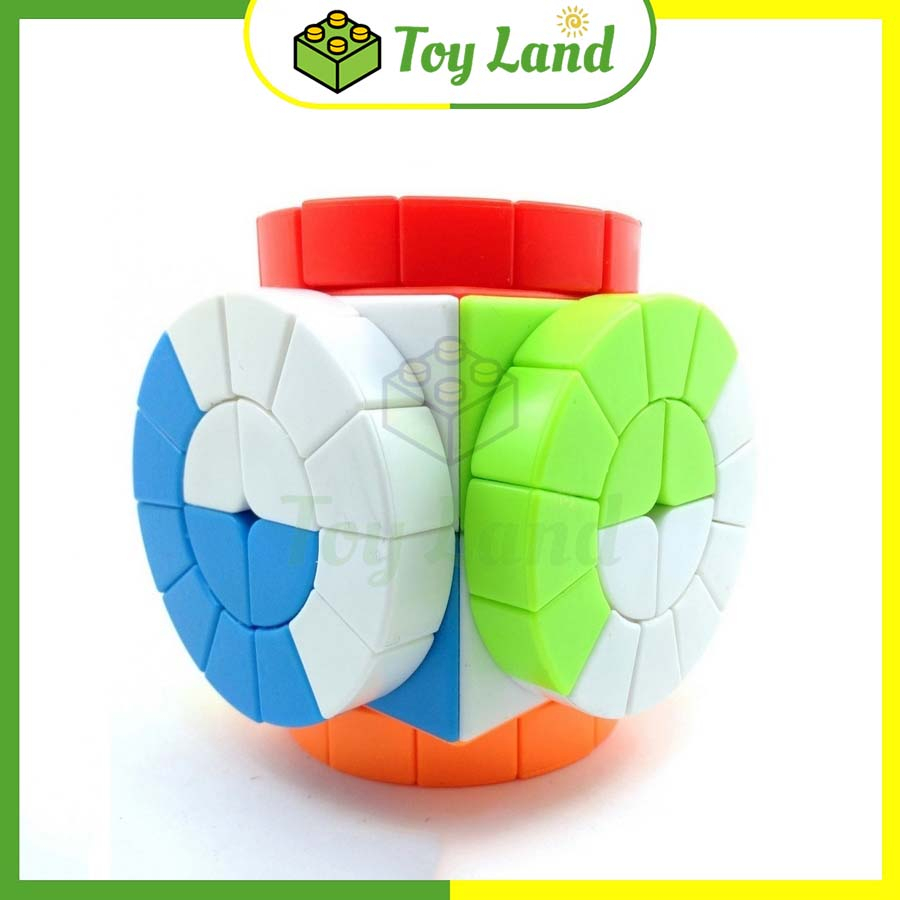 Rubik Time Machine Stickerless Rubic Biến Thể Cỗ Máy Thời Gian Không Viền Đồ Chơi Lắp Ráp Xếp Hình
