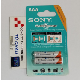 Pin sạc AAA SONY CycleEnergy: Cặp (Vĩ 2 Viên)