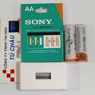 Pin sạc aa sony cycleenergy: cặp