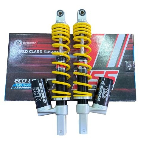 Phuộc YSS G-Plus Honda SH VN 125/150 2020 (Lò Xo Vàng, Bình Dầu Đen)