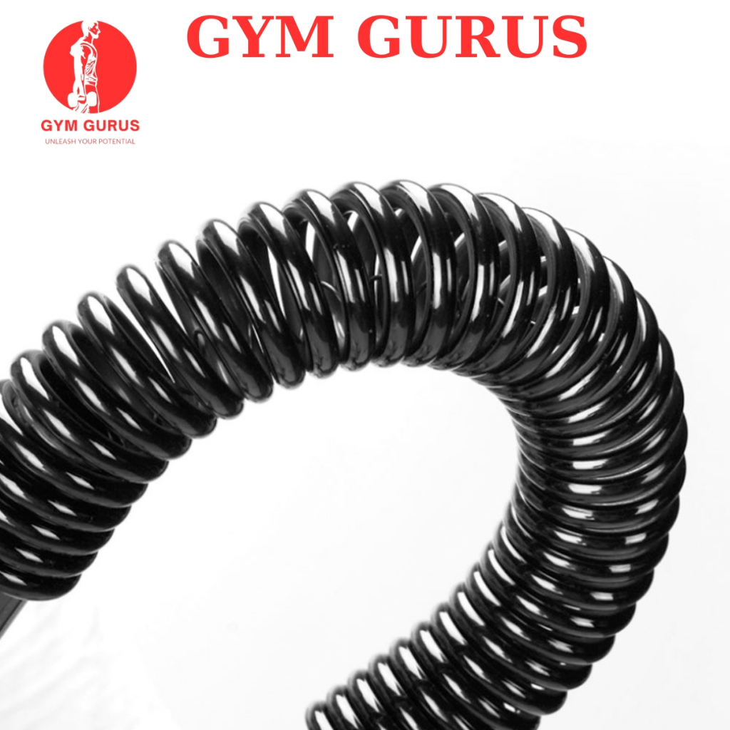 Gậy lò xo tập gym tập cơ tay titan lực 20 40 60 80 100kg tập tay bẻ tay GYM GURUS