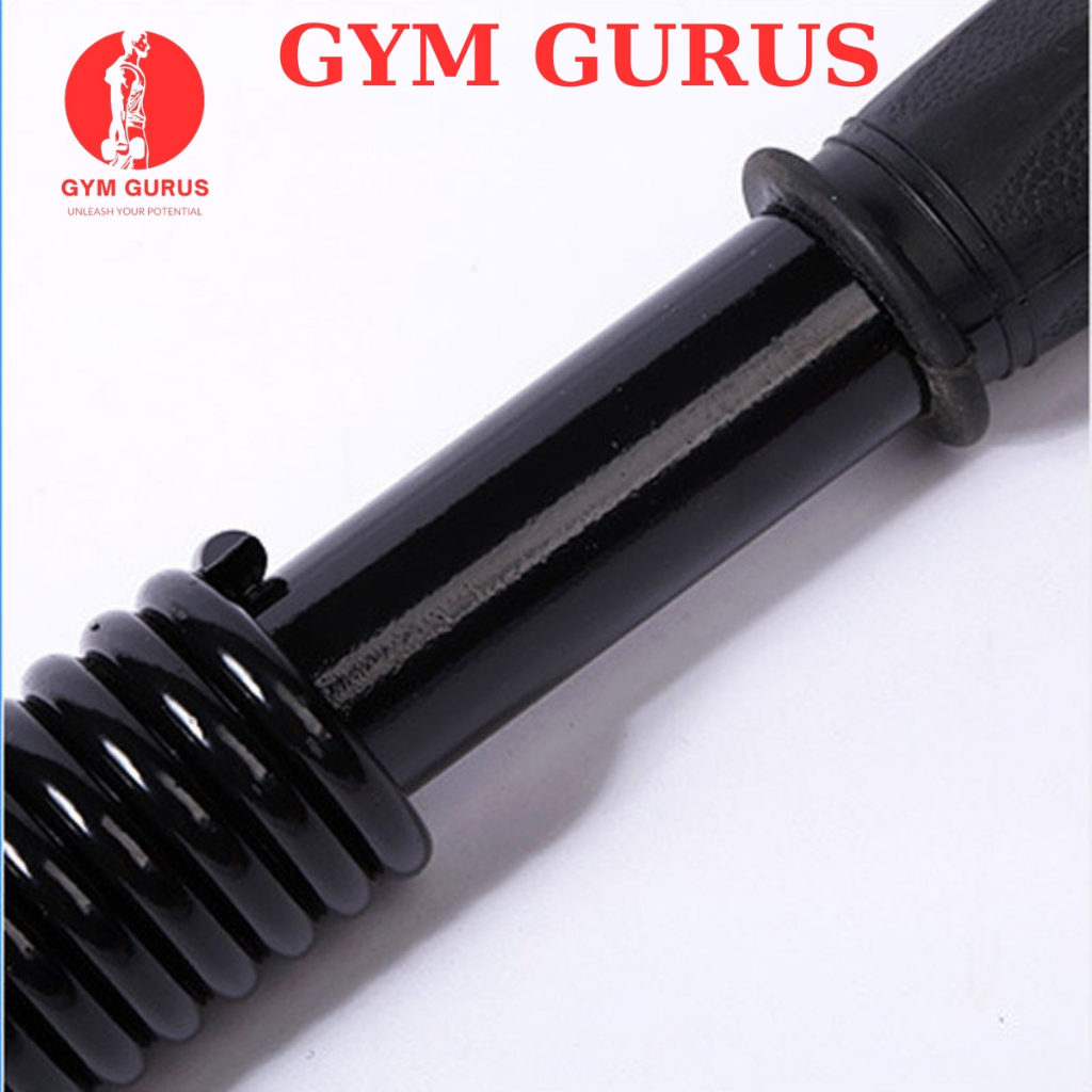 Gậy lò xo tập gym tập cơ tay titan lực 20 40 60 80 100kg tập tay bẻ tay GYM GURUS
