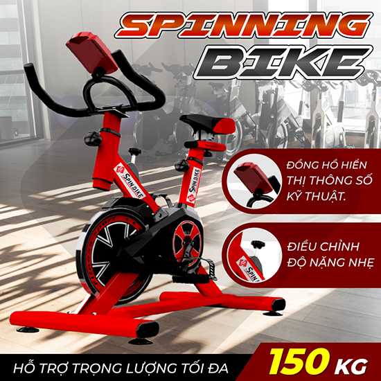 BG Xe đạp tập thể dục thể thao 3 MÀU HOT S303