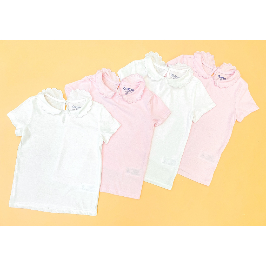 ÁO THUN CỔ REN BÉ GÁI DƯ XỊN