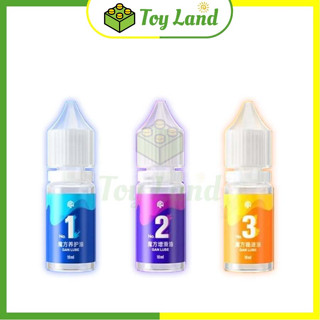  Silicon Dầu Bôi Trơn Rubik Gan Lube 10ml Lube Rubic V1 V2 V3 Trong Suốt - Toy Land 