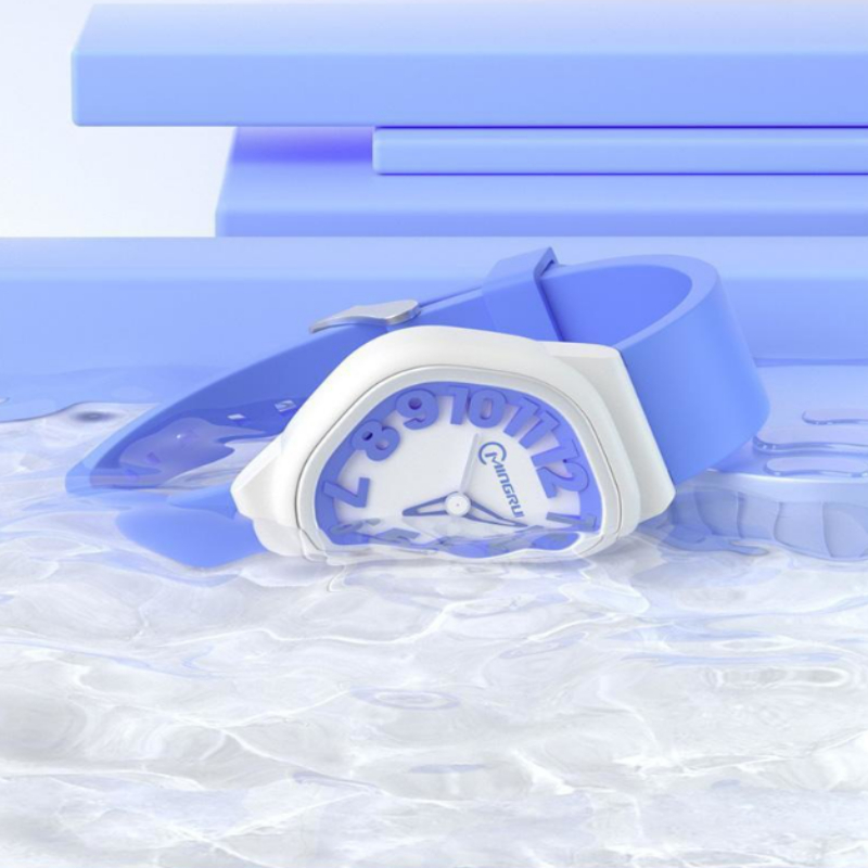 Đồng Hồ Trẻ Em Bé Gái - Bé Trai Mingrui Chống Nước kiểu dáng Jelly  - FULL hộp + pin + hướng dẫn