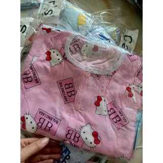 Áo cộc tay lanh lụa cho bé 5 size thanh lý