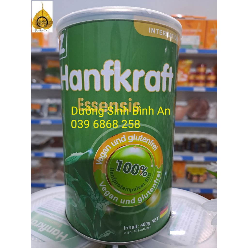 Bột Gai Dầu Hanfkraft - Hủ 400g