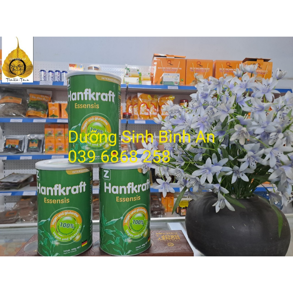 Bột Gai Dầu Hanfkraft - Hủ 400g